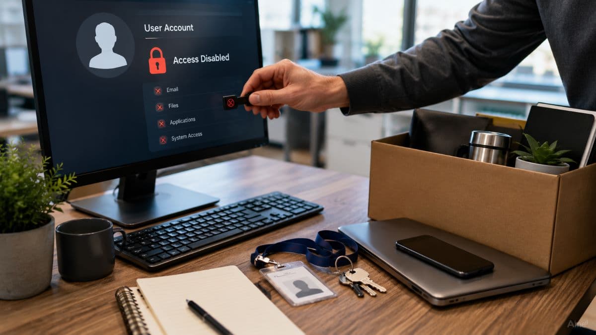 disabled employee access during secure offboarding