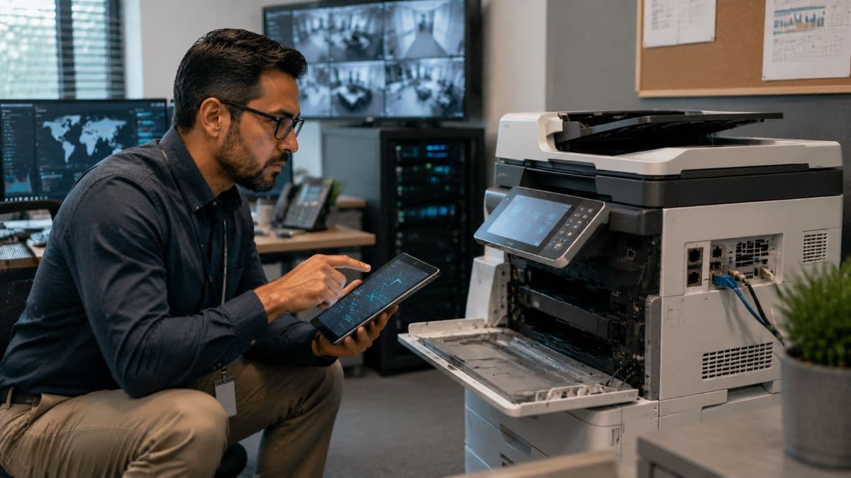 office printer security risk assessment