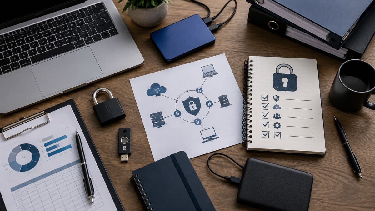 Cybersecurity compliance tools and security planning workspace