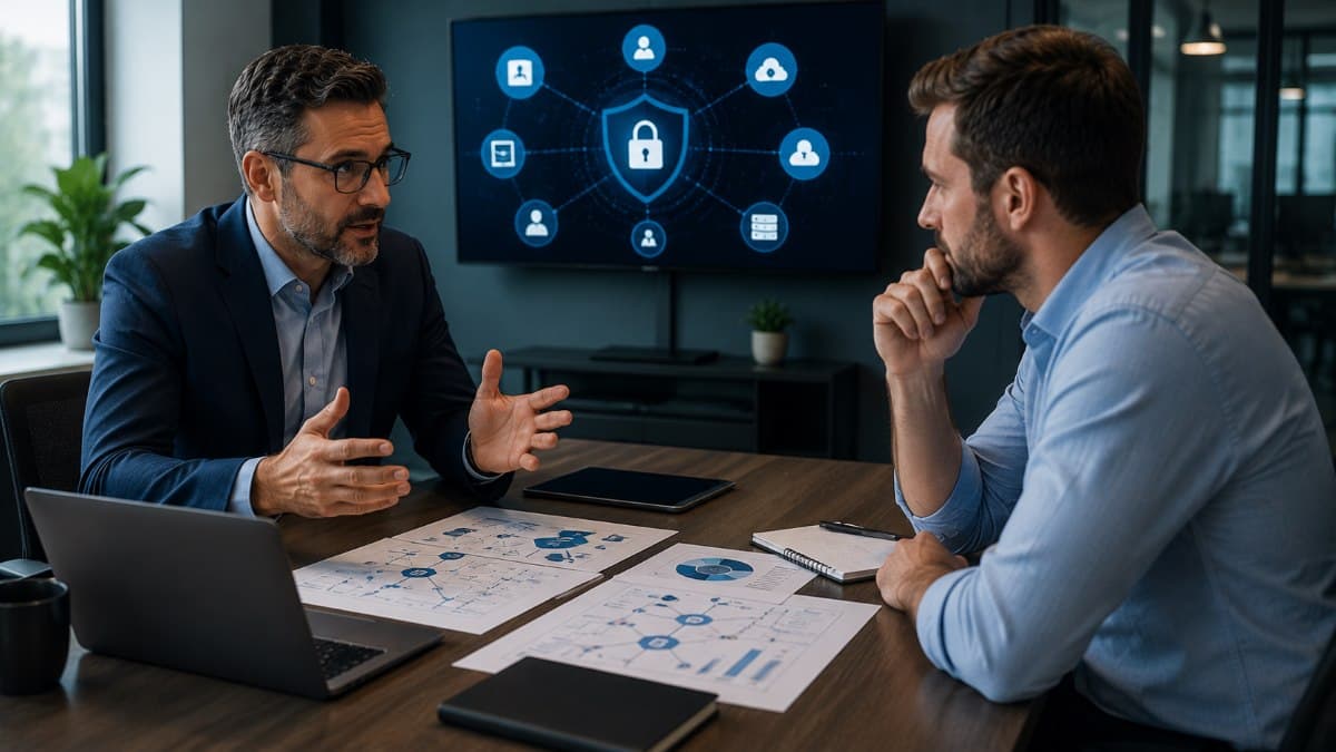Business leaders evaluating managed XDR security strategy