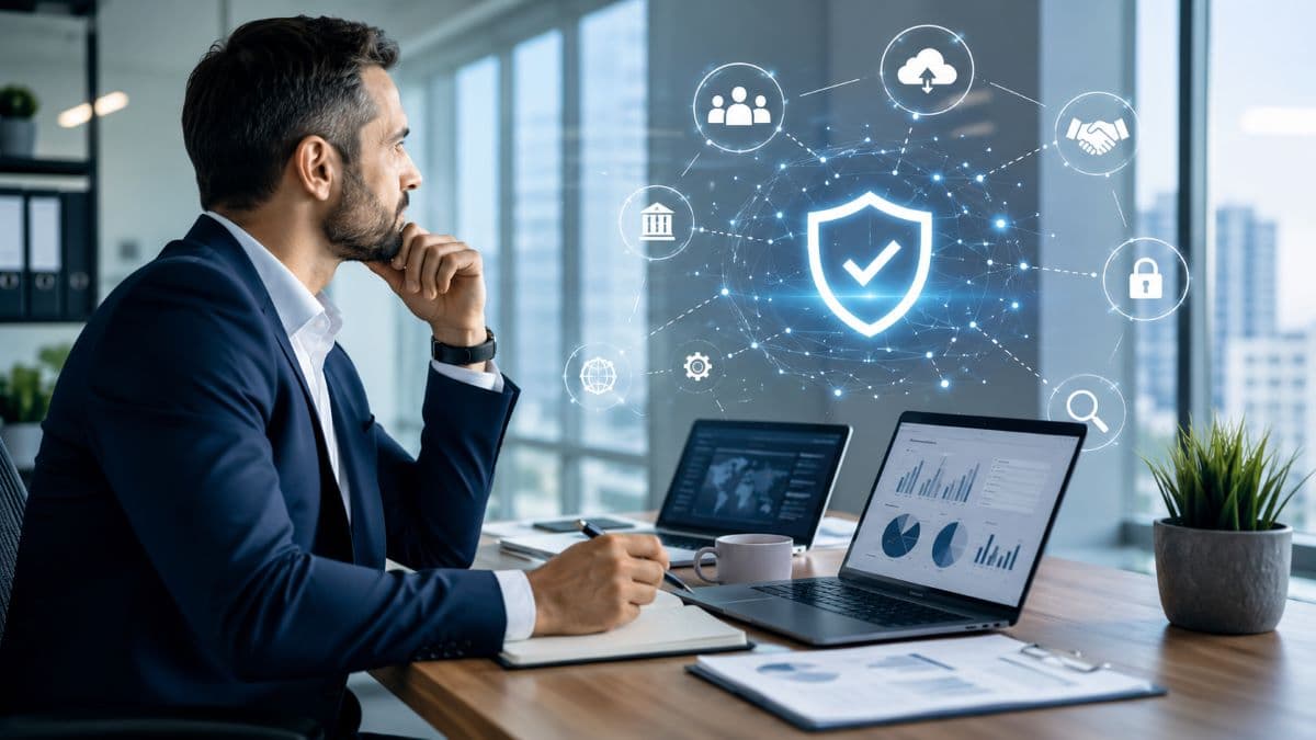 Business managing secure trusted vendor relationships effectively
