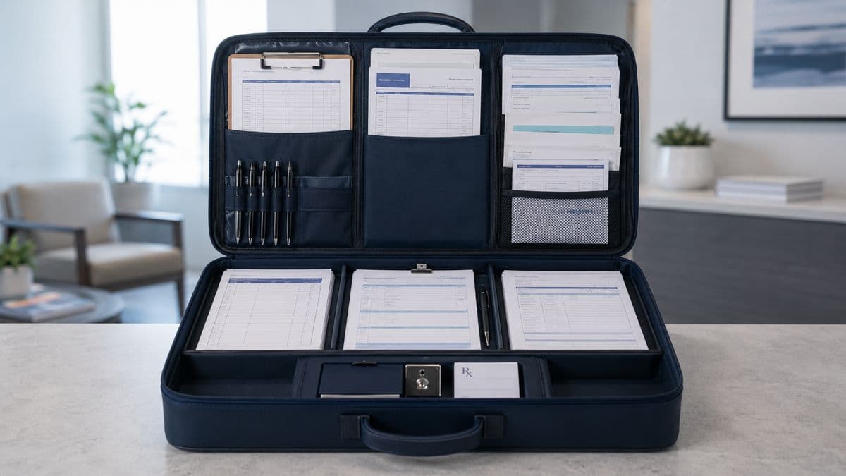 Organized medical practice EHR downtime kit