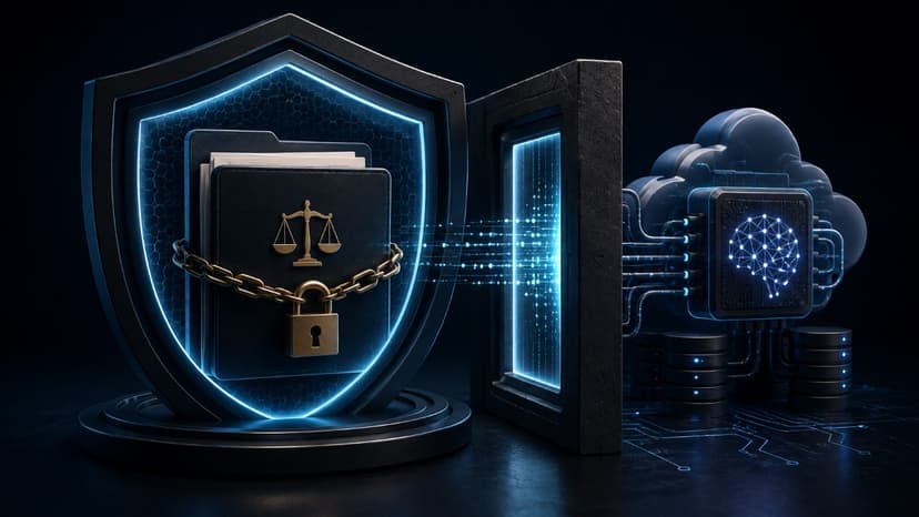 AI system separated from protected privileged legal files