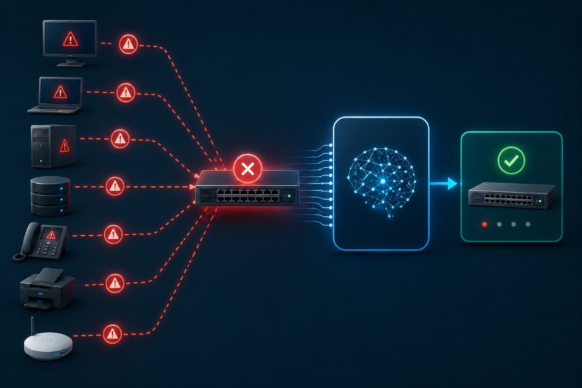 AIOps consolidating multiple alerts into one incident