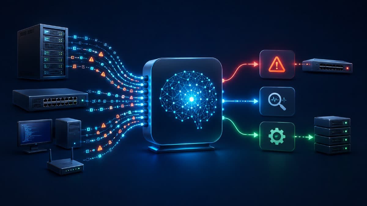 AIOps analyzing IT signals and automating response