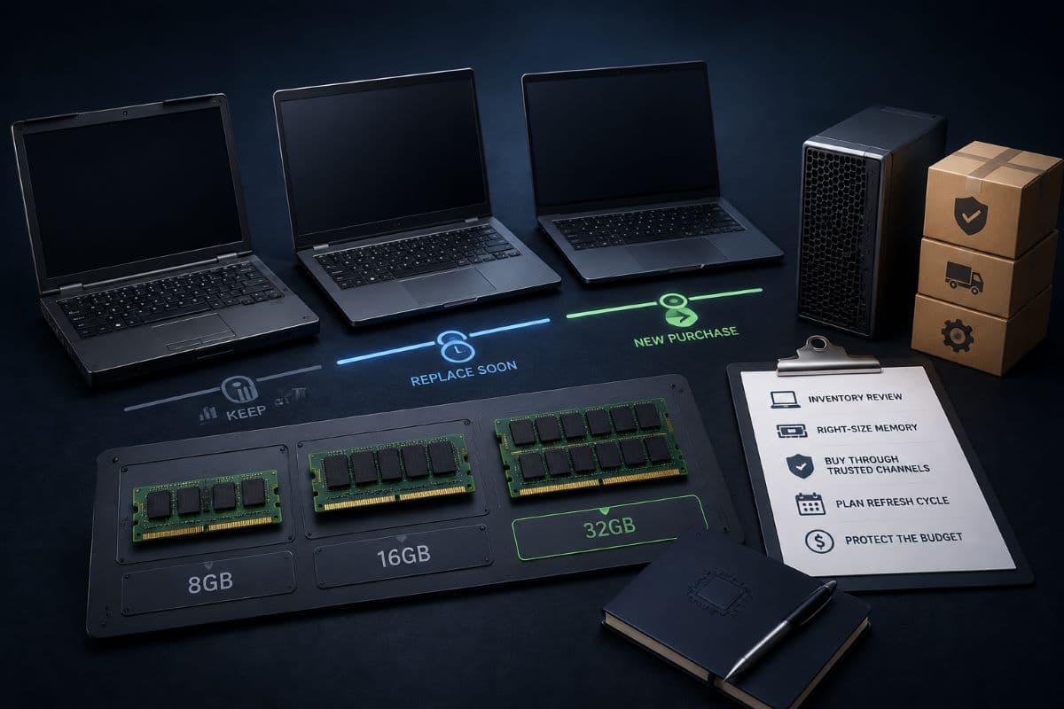 Business hardware refresh and RAM planning
