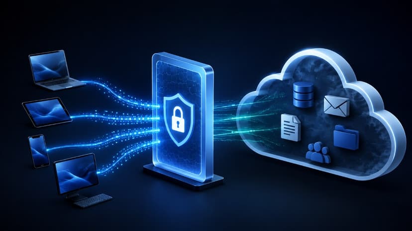 Cloud security gateway controlling access
