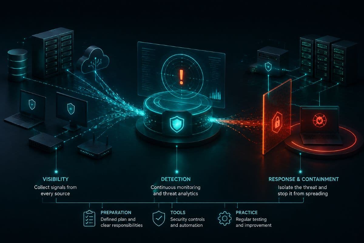 Cybersecurity monitoring and threat containment system