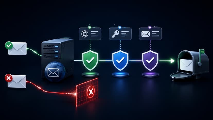 Email authentication blocks domain spoofing attempts