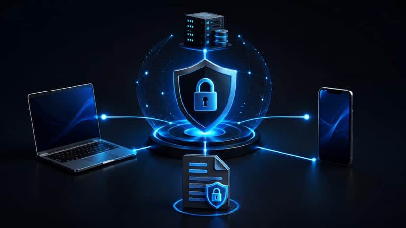Central security layer for devices and data