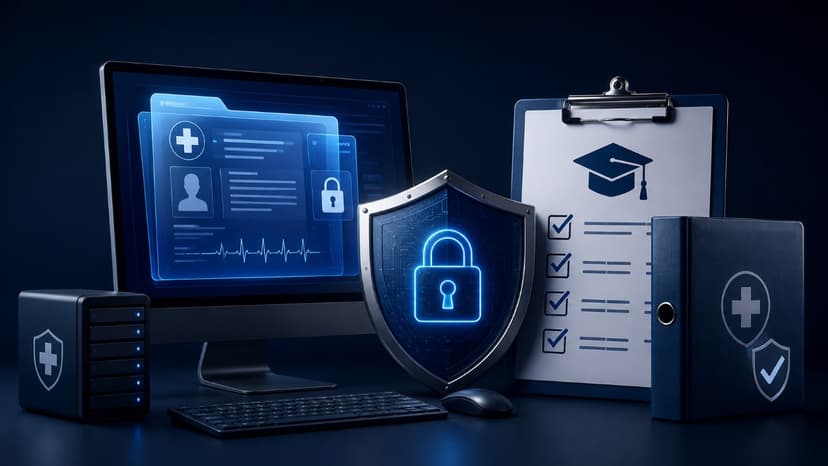 Healthcare security training and compliance records