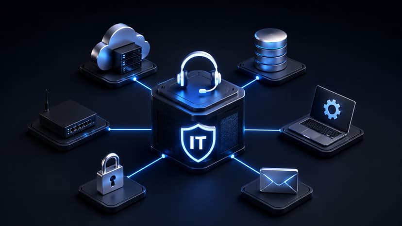 IT provider coordinating multiple technology vendors