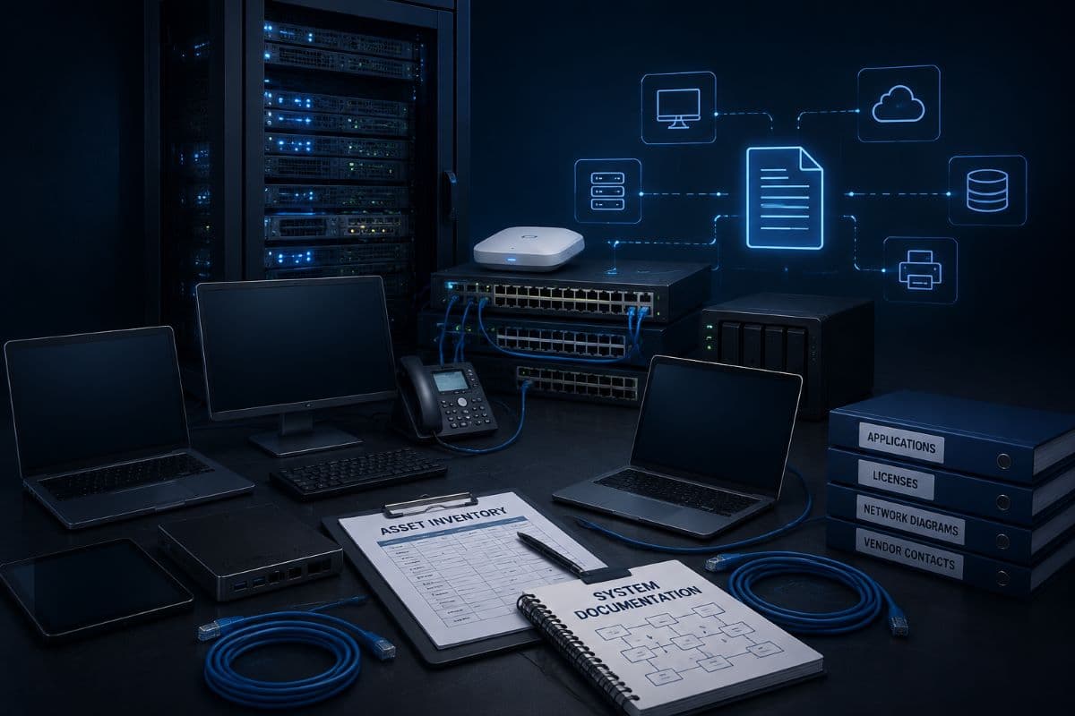 IT asset discovery and documentation process