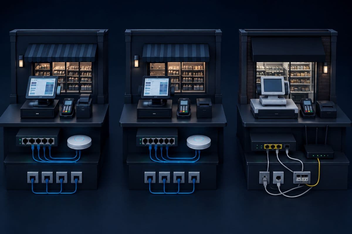 Retail stores with inconsistent IT configurations