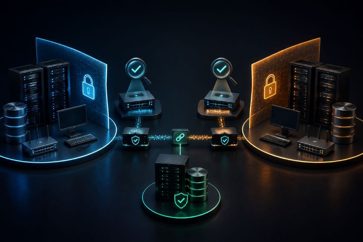 Secure network connection after assessment