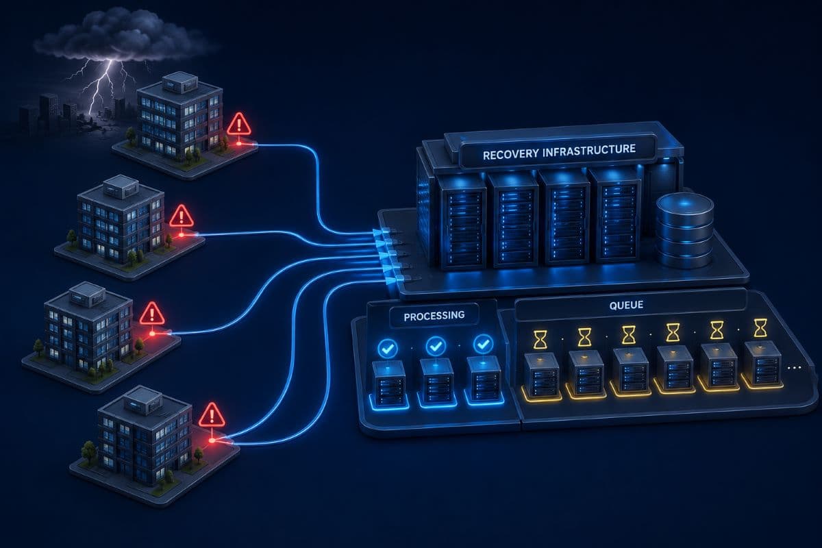 Multiple businesses queue for limited recovery capacity