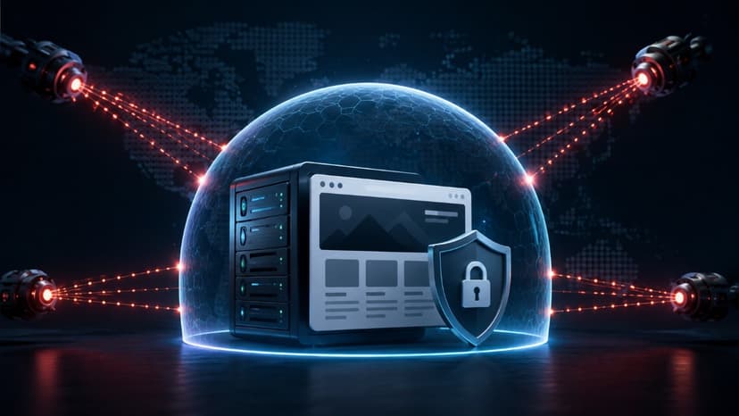 Automated scanners probing protected business website