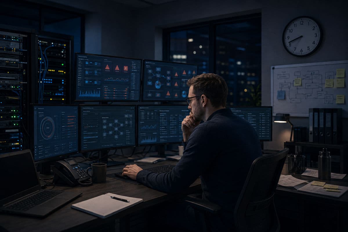 One IT person, many screens