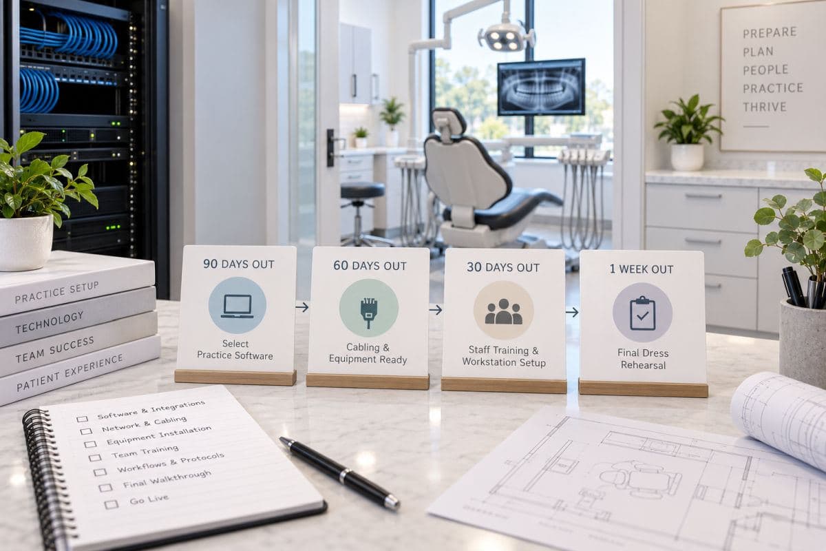 Ninety day countdown planning cards