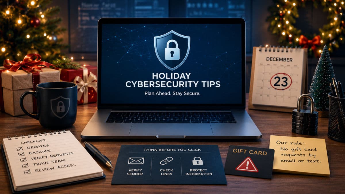 Holiday cybersecurity tips for businesses