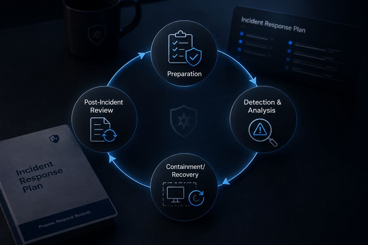 Incident response plan lifecycle phases