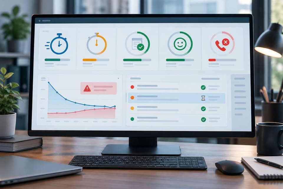 Four support metrics one warning