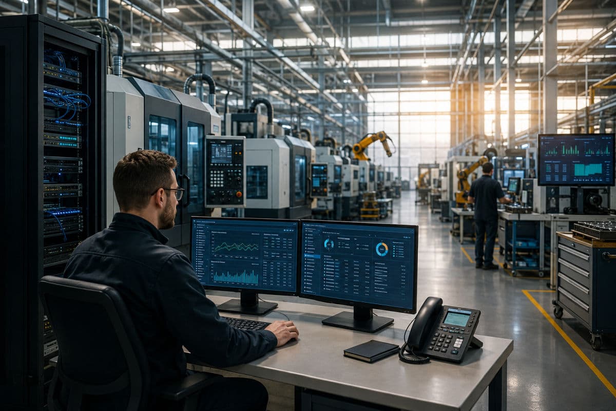 IT support on manufacturing floor