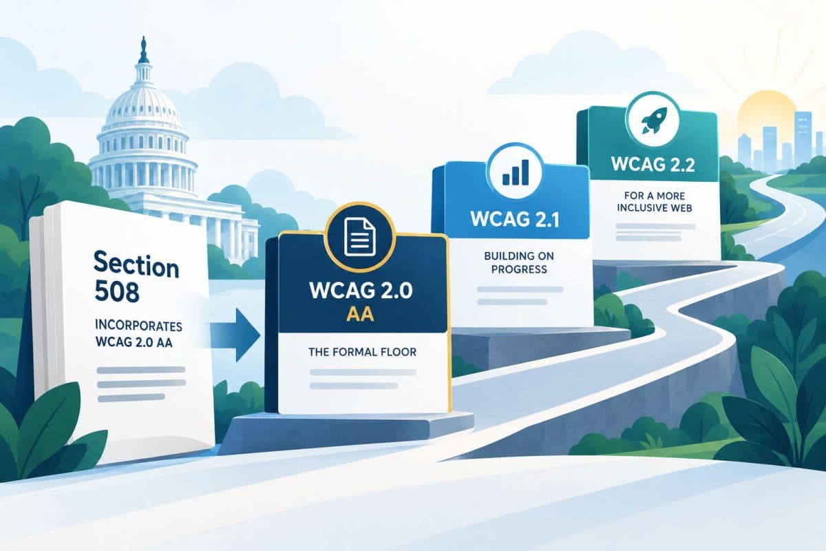 Section 508 WCAG 2.0 AA baseline