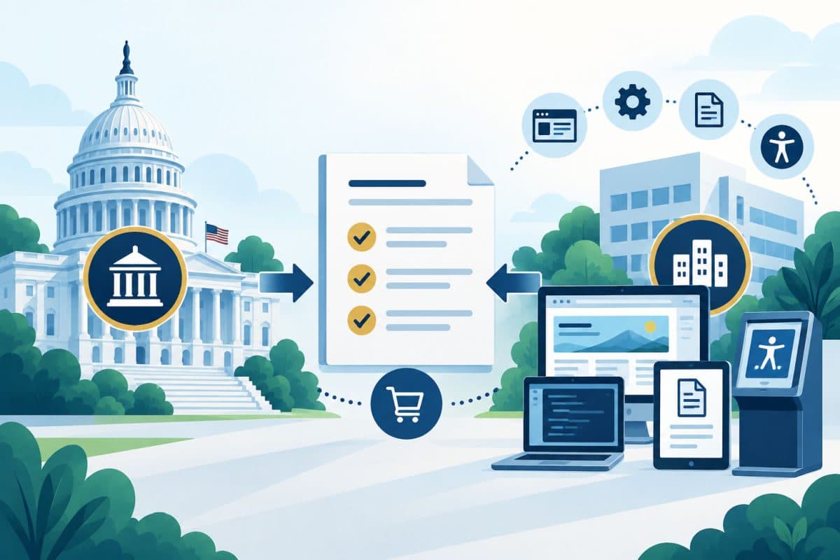 Section 508 binds agencies and vendors