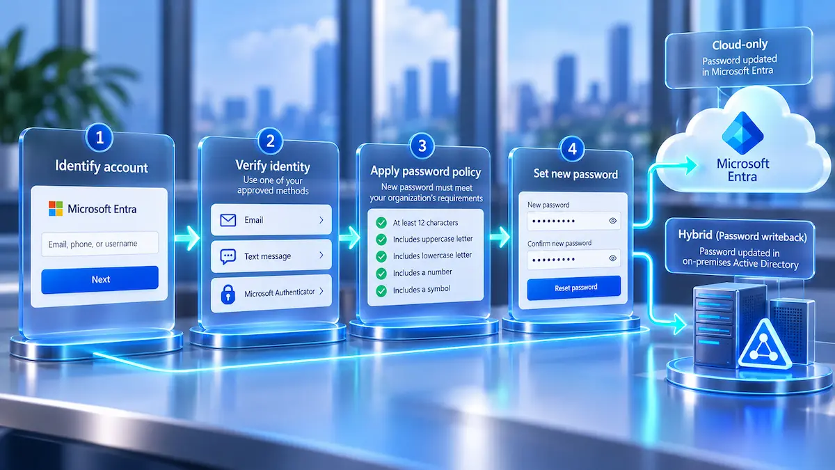How Microsoft Entra SSPR Works