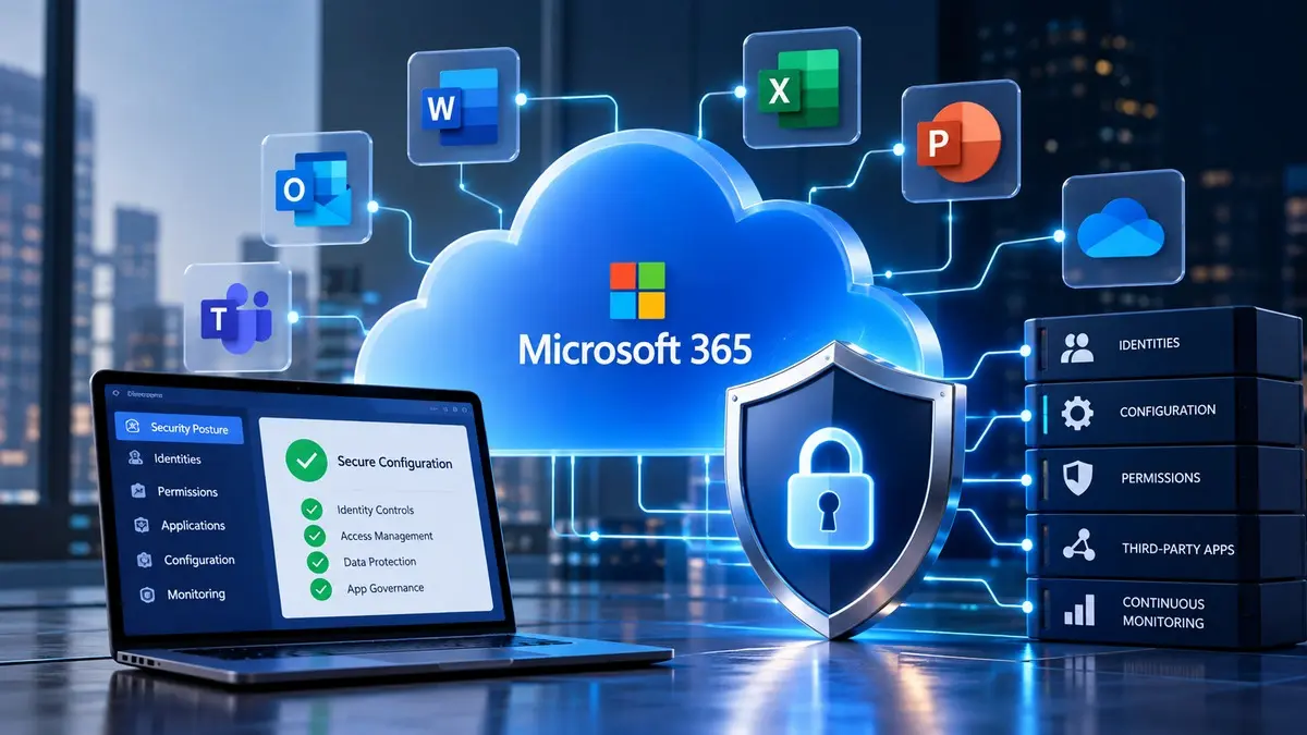 Microsoft 365 business security monitoring environment