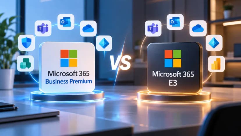 Microsoft 365 Business Premium versus E3