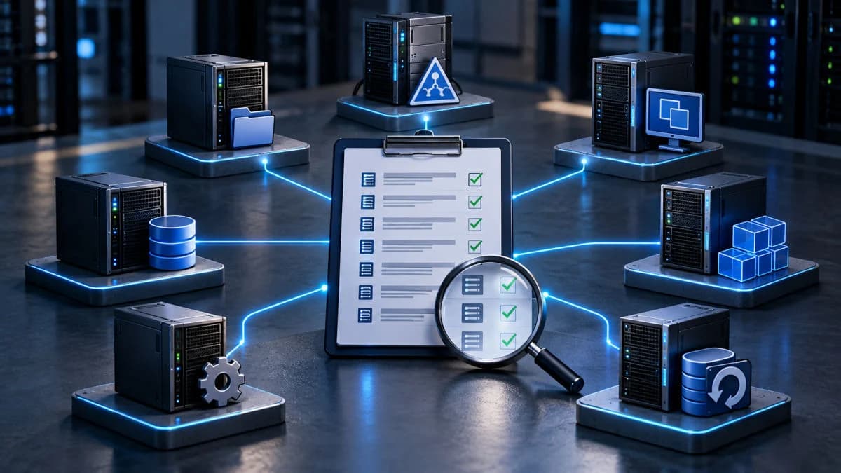 Checklist for finding every Windows server